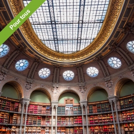 Visite guidée du site Richelieu de la Bibliothèque Nationale de France