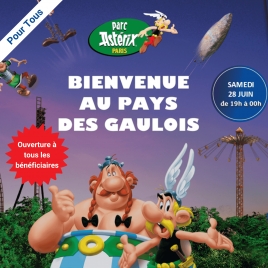 Soirée privée au Parc Astérix