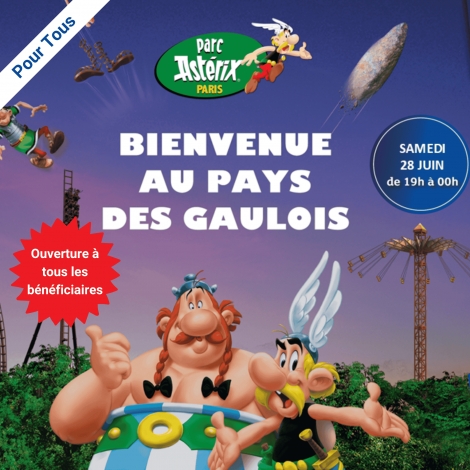 Soirée privée au Parc Astérix