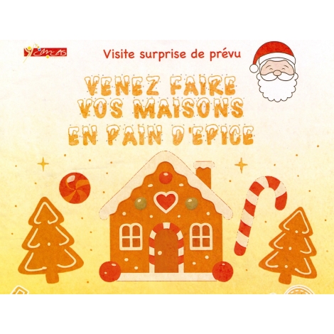 Construction de maisons en pain d'épices et visite suprise à la SLV3