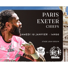 Rugby : Stade Français Paris vs Exeter Chiefs