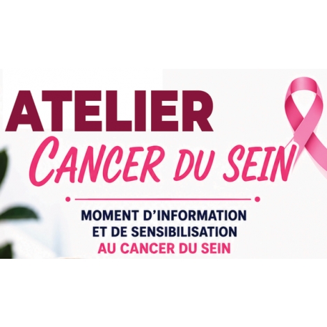 Atelier de prévention - Cancer du sein